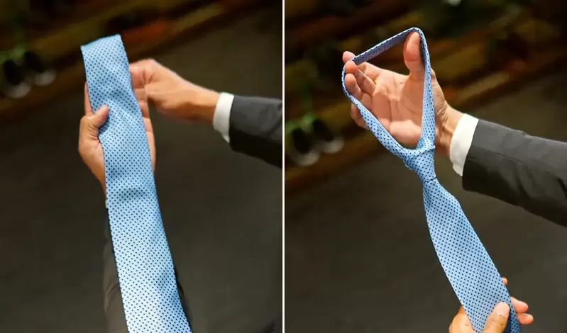 上班族救星《超快速打領帶技巧》只需12秒就幫你完成一個漂亮領帶