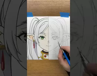 二次元VS三次元《葬送的芙莉蓮》一個畫面切換動漫畫風跟寫實畫風兩種風格