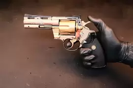 完整修復《Colt Python.357 馬格南》動漫作品「城市獵人」中冴羽獠的愛槍(打火機)