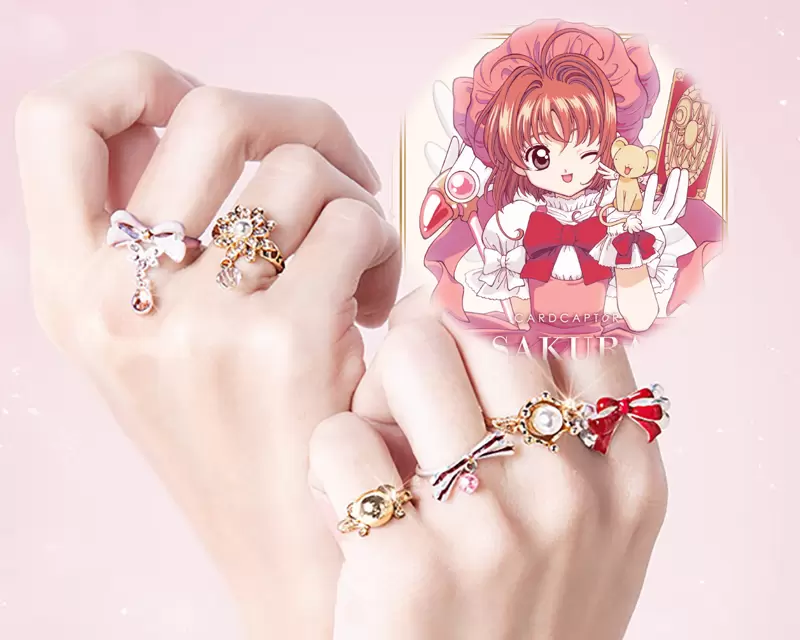 魔法手指虎風格？《庫洛魔法使×Mayla聯名戒指》每一款都超美的