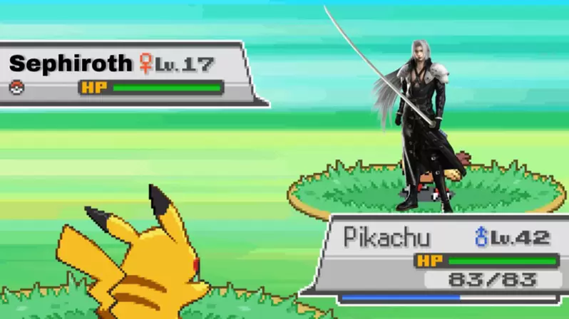 《賽菲羅斯的多重宇宙》一句話讓許多網友紛紛把塞菲P進了各種遊戲畫面中