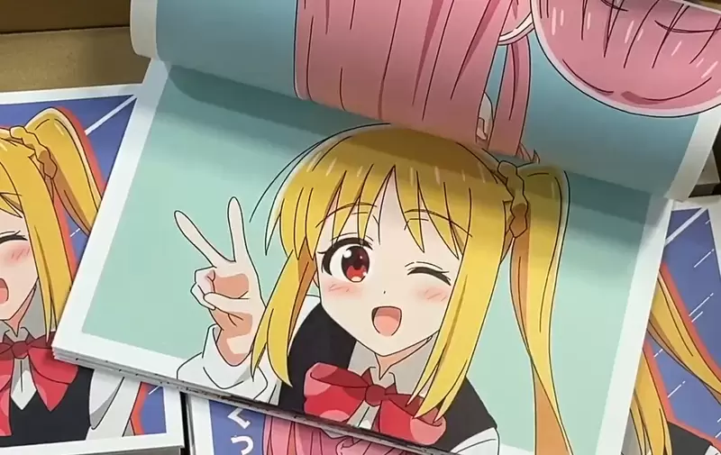 《GIF動畫同人誌》孤獨搖滾翻頁動畫書 這種樂趣是電子書無法取代的 《GIF動畫同人誌》孤獨搖滾翻頁動畫書 這種樂趣是電子書無法取代的