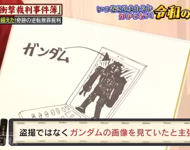 《鋼彈宅被懷疑是偷拍狼》堅稱自己只對鋼彈有「性」趣 二審上演逆轉裁判爭取無罪