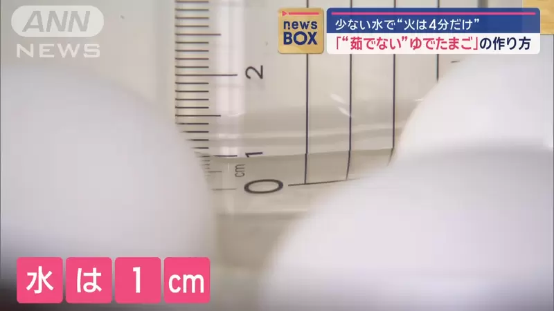 《日本記者不會看直尺》教你如何省水快煮水煮蛋 用尺量水的一幕讓評論歪樓了 《日本記者不會看直尺》教你如何省水快煮水煮蛋 用尺量水的一幕讓評論歪樓了