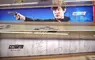 NETFLIX真人版《城市獵人》廣告 在新宿「Metro Promenade」的牆面上還真的做出了彈孔效果