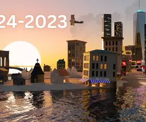 一支3D動畫帶你欣賞 1524~2023年美國紐約的街景轉變
