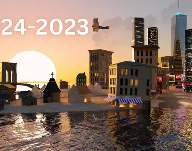 一支3D動畫帶你欣賞 1524~2023年美國紐約的街景轉變