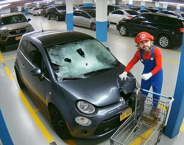 讓AI表現出《瑪莉歐賽車的感覺》結果就出現了這樣的畫面(物理)