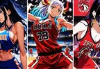 假如讓動漫女角成為《NBA籃球隊員》估計兩隊打一來每一回合都是暴力輸出吧！？