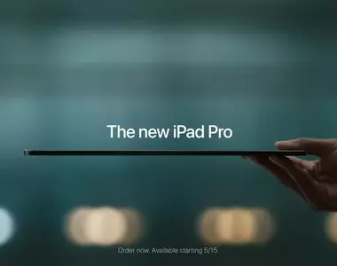 2024蘋果發表會《iPad Pro》搭載M4晶片不僅有超高效能,而且厚度只有0.5公分