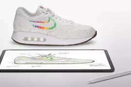 提姆庫克版Nike Air Max《Made on iPad》只有展示而不會對外發售的特製化鞋款