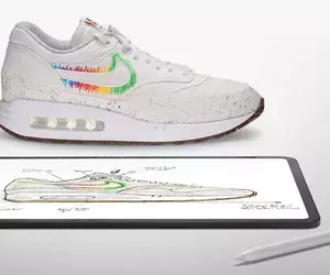 提姆庫克版Nike Air Max《Made on iPad》只有展示而不會對外發售的特製化鞋款