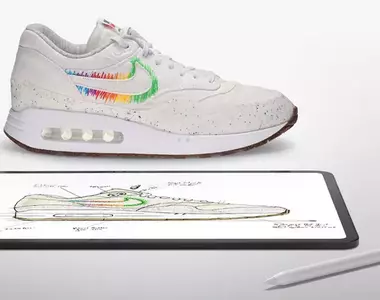 提姆庫克版Nike Air Max《Made on iPad》只有展示而不會對外發售的特製化鞋款