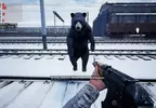 戰鬥民族日常《西伯利亞鐵路模擬器》一邊開店車還要一邊下車打熊，這到底是鐵道育成遊戲還是生存遊戲啊？