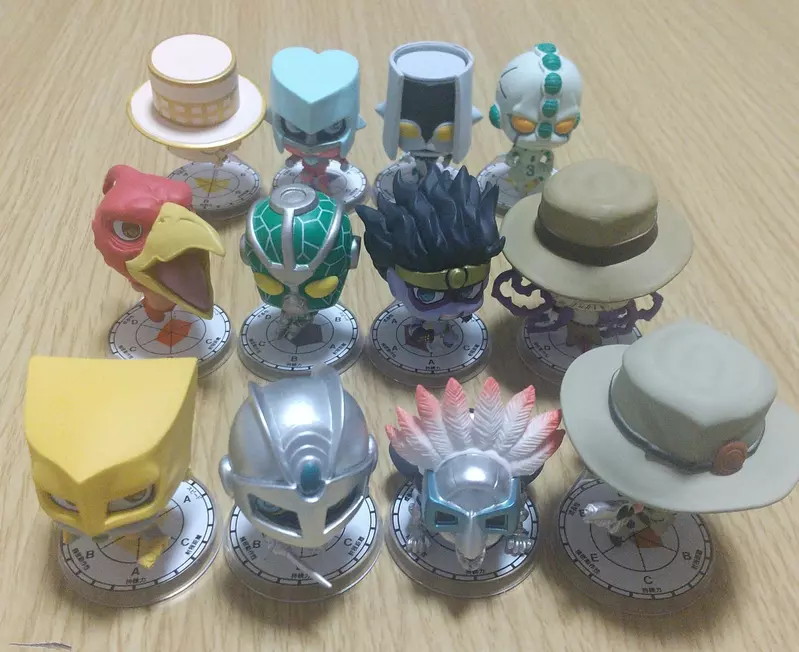 要收就得收大全套《JOJO的奇妙冒險 替身扭蛋公仔》擺起來又帥又可愛 要收就得收大全套《JOJO的奇妙冒險 替身扭蛋公仔》擺起來又帥又可愛