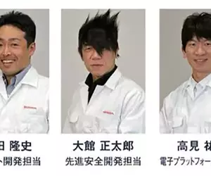 《這位研究員的髮型太狂了》本田汽車員工宛如動漫人物 同事表示他平常都頂著這顆頭