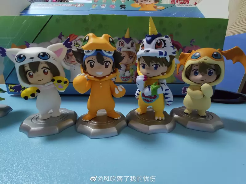 回憶殺《數碼寶貝玩偶服盒玩》可愛到不行～想入手的別再錯過啦