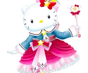 凱蒂貓50週年《CLAMP 為 Hello Kitty 設計了原創服裝》跟小櫻還是配套的呢