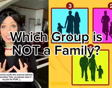 心理測驗《這張圖哪一種看起來不像一家人》由選擇判斷出你的真實性格