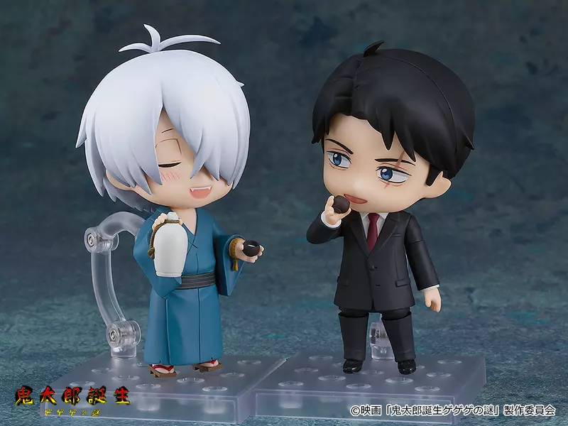 超可愛《鬼太郎誕生：咯咯咯之謎》咯咯郎、水木黏土人　一次買就可以組成如此和平的畫面