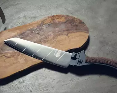 趣味合作商品《超硬質刃菜刀》進擊的巨人與傳統刀具品牌攜手打造把巨人當生魚片砍的超鋒利刀具