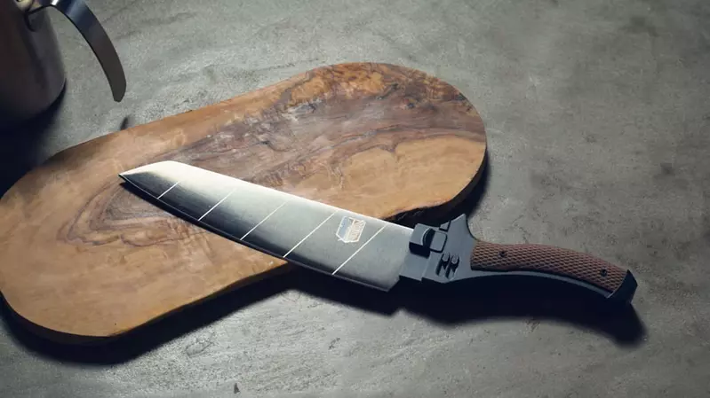 趣味合作商品《超硬質刃菜刀》進擊的巨人與傳統刀具品牌攜手打造把巨人當生魚片砍的超鋒利刀具