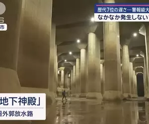 日本大人氣現場《防災地下神殿》有隱藏版神秘景點之稱的「首都圈外郭放水路」