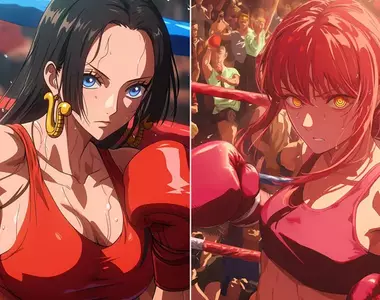 假如讓動漫角色成為《拳擊手》估計女子組的門票人氣會高男子組很多喔XD