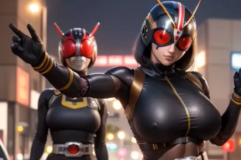 讓AI表現出《女性版假面騎士》的模樣 如果特攝片真的這樣演,會看的大人肯定比小孩子多XD 讓AI表現出《女性版假面騎士》的模樣 如果特攝片真的這樣演,會看的大人肯定比小孩子多XD