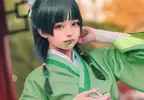 可愛美女cosplay《藥師少女的獨語》神還原女主角「貓貓」模樣，人家可是很有料的❤，我是說藥理方面的知識☆