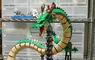 用樂高再現七龍珠裡的神龍 全長300公分的超巨尺寸模型
