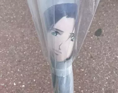 《阿斯蘭傘被偷了》這麼顯眼還有人敢偷?網友發動尋傘任務成功找回寶貝收藏