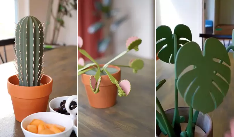 用3D列印製成的植物類便利小物 小創意大發揮想想每招都覺得很厲害 用3D列印製成的植物類便利小物 小創意大發揮想想每招都覺得很厲害