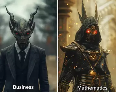 讓AI表現出《學校科目惡魔化》的感覺 功課不好的同學真心會覺得那些科目都是惡魔吧 = =