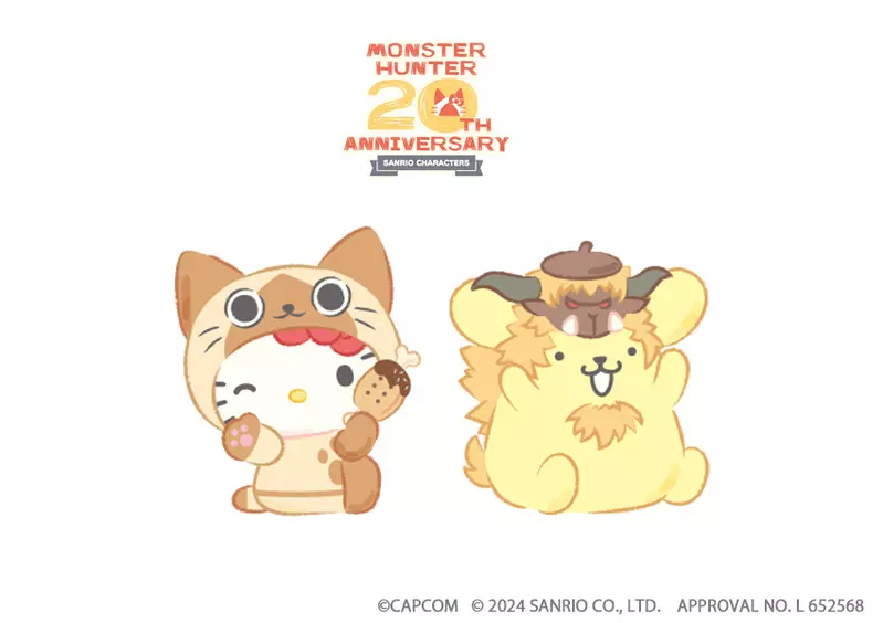 這麼魔物太可愛《魔物獵人×三麗鷗》真的沒有什麼不能合作的啊~ 這麼魔物太可愛《魔物獵人×三麗鷗》真的沒有什麼不能合作的啊~