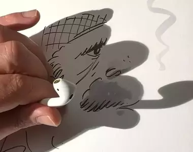 影子藝術家《Vincent Bal》能夠自由自在操控光影表現藝術的人