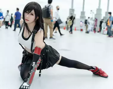 最終幻想7重製版《蒂法》正妹角色扮演 在這優美的姿態中我重生惹