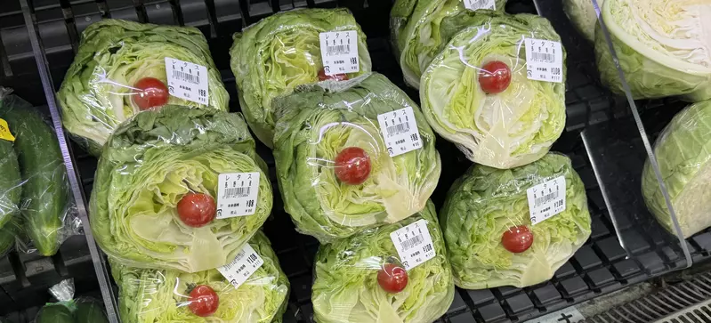《日本超市的詭異萵苣》為什麼跟小番茄包在一起賣？網友猜想背後隱藏的意義