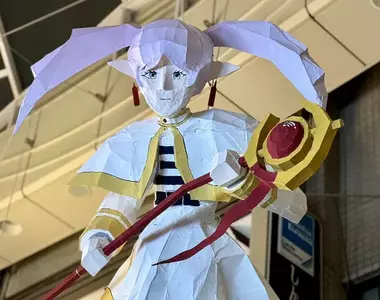 《阿佐谷七夕祭2024》一年一度的紙藝人偶大展 本屆的亮點當然是那位大魔法使