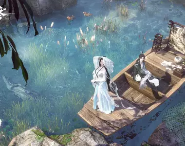 超過365天的【真實評測】MMO《逆水寒》即將來台,真的有不肝不課的網路遊戲?