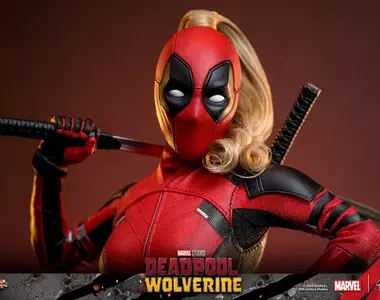 HotToys最新產品《死侍與金鋼狼》女版死侍「 Ladypool」1:6 比例珍藏人偶