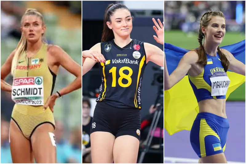 《奧運女神》包括「烏克蘭睡美人」「土耳其排球女神」和「台灣跨欄美少女」美照看起來IG追起來