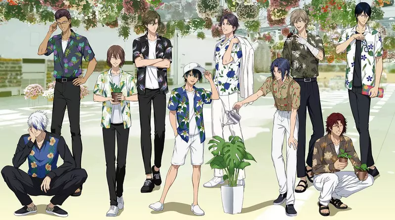 《網球王子✕植物園》粉絲發現合作海報有破綻 幸村是故意在找龍馬麻煩嗎？