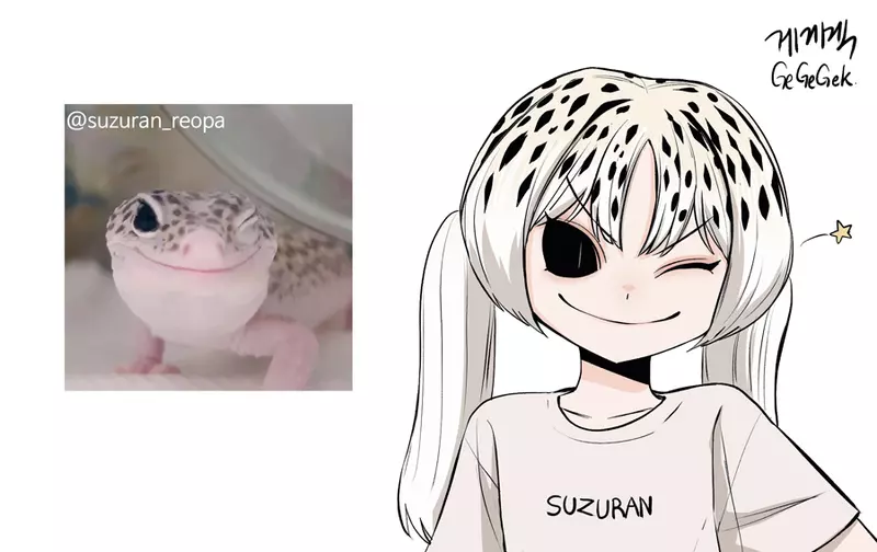 繪師創作《將各種動物擬人化插畫》變成人的同時也把憨憨、萌萌、呆呆的感覺表現出來~超強❤