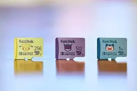 精靈寶可夢microSD卡 SanDisk推出256GB、512GB、1TB記憶卡，印有皮卡丘、耿鬼、卡比獸也太可愛惹