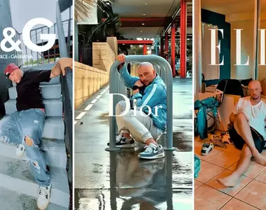 潮牌POSE男主角 隨便一個動作都像極了雜誌封面照,這拍照技巧還不學起來XD