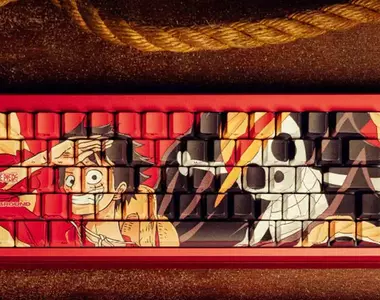 Higround《航海王聯名鍵盤》魯夫、索隆、香吉士、喬巴、羅、娜美六位角色帥氣登場