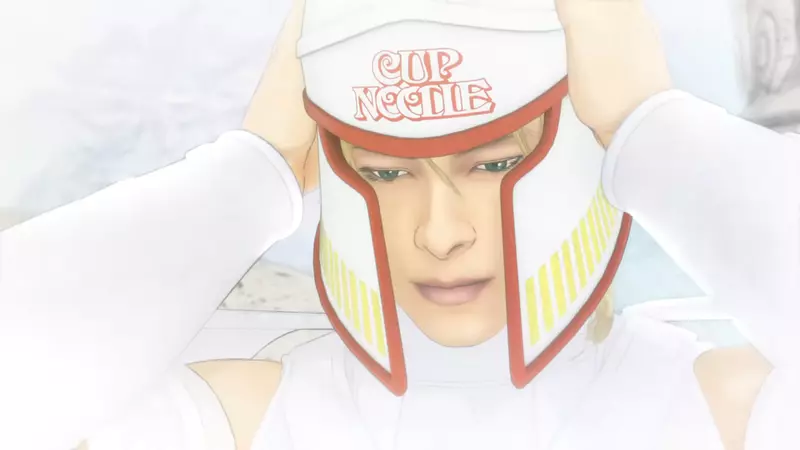 日清惡搞新創意 翻玩遊戲《幻境神界》,戴上這樣的泡麵沒問題嗎?逮救補萌大奶 日清惡搞新創意 翻玩遊戲《幻境神界》,戴上這樣的泡麵沒問題嗎?逮救補萌大奶