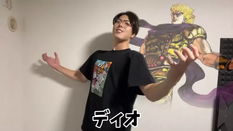 推主用三分鐘還原《JOJO奇妙冒險》1~6部的「JOJO立」，某些角色的還原度還真高XD