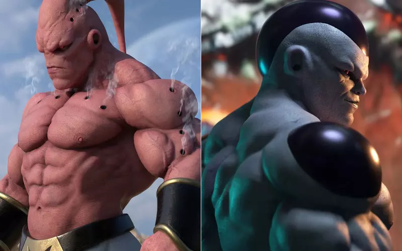 3D建模藝術家創作的《七龍珠》人物角色 話說魔人普烏有奶頭這個設定嗎？(重點誤)